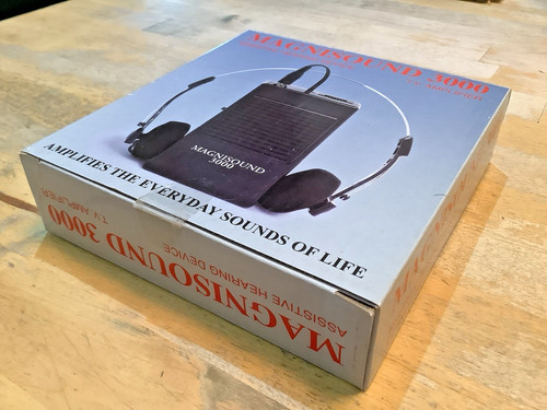 Magnisound 3000 hearing aid - aid, tv
