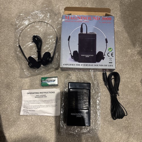 Magnisound 3000 amplifier - magnisound, tv