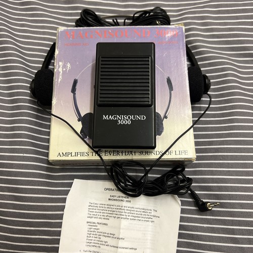 Magnisound 3000 amplifier - magnisound, tv